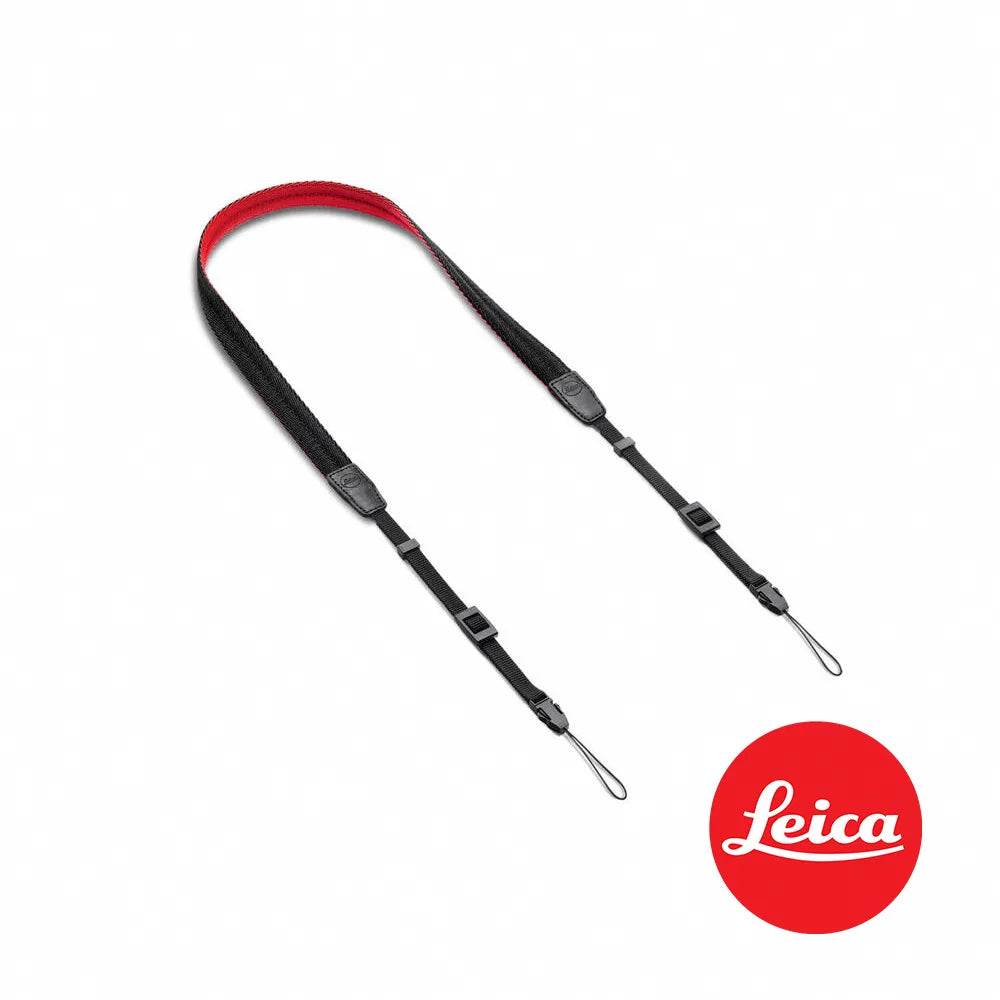 30202 | Leica SOFORT Shoulder Strap 19680 black/red