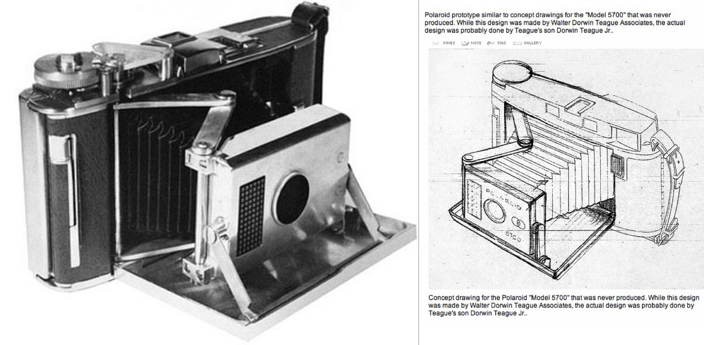 10013 | polaroid Model 5700 Prototype