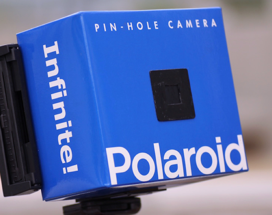 10023 | pin-hole blue JP polaroid