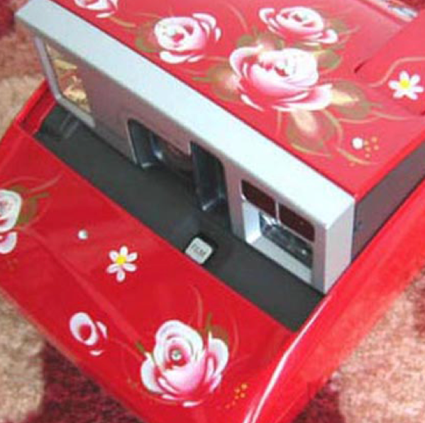 10046 | classic korea hand paint red (01)