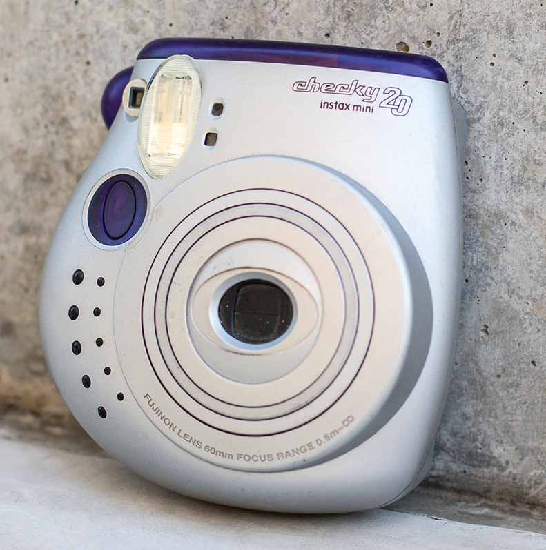 10201 | instax mini 20 (02) checky purple