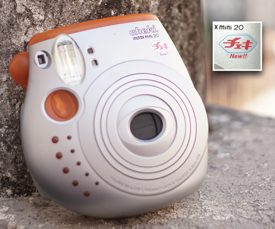 10201 | instax mini 20 (01) cheki orange (01)