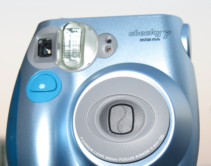 10202 | instax mini 7 (03) checky metallic blue