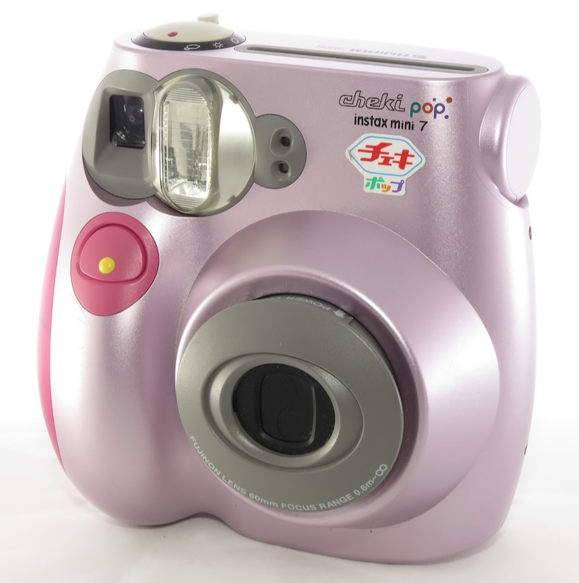 10202 | instax mini 7 (01) cheki pop metallic red