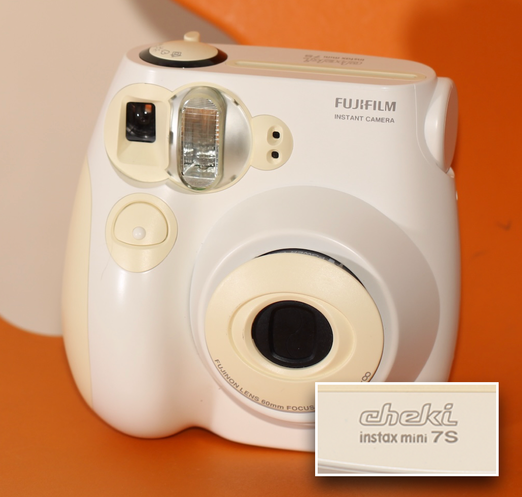10202 | instax mini 7s (01) white / cream cheki