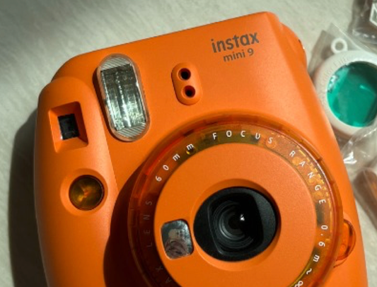 10202 | instax mini 9 (01) clear orange