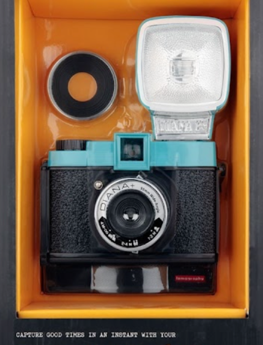 10204 | LOMO Diana F+ instant 55mm Camera box