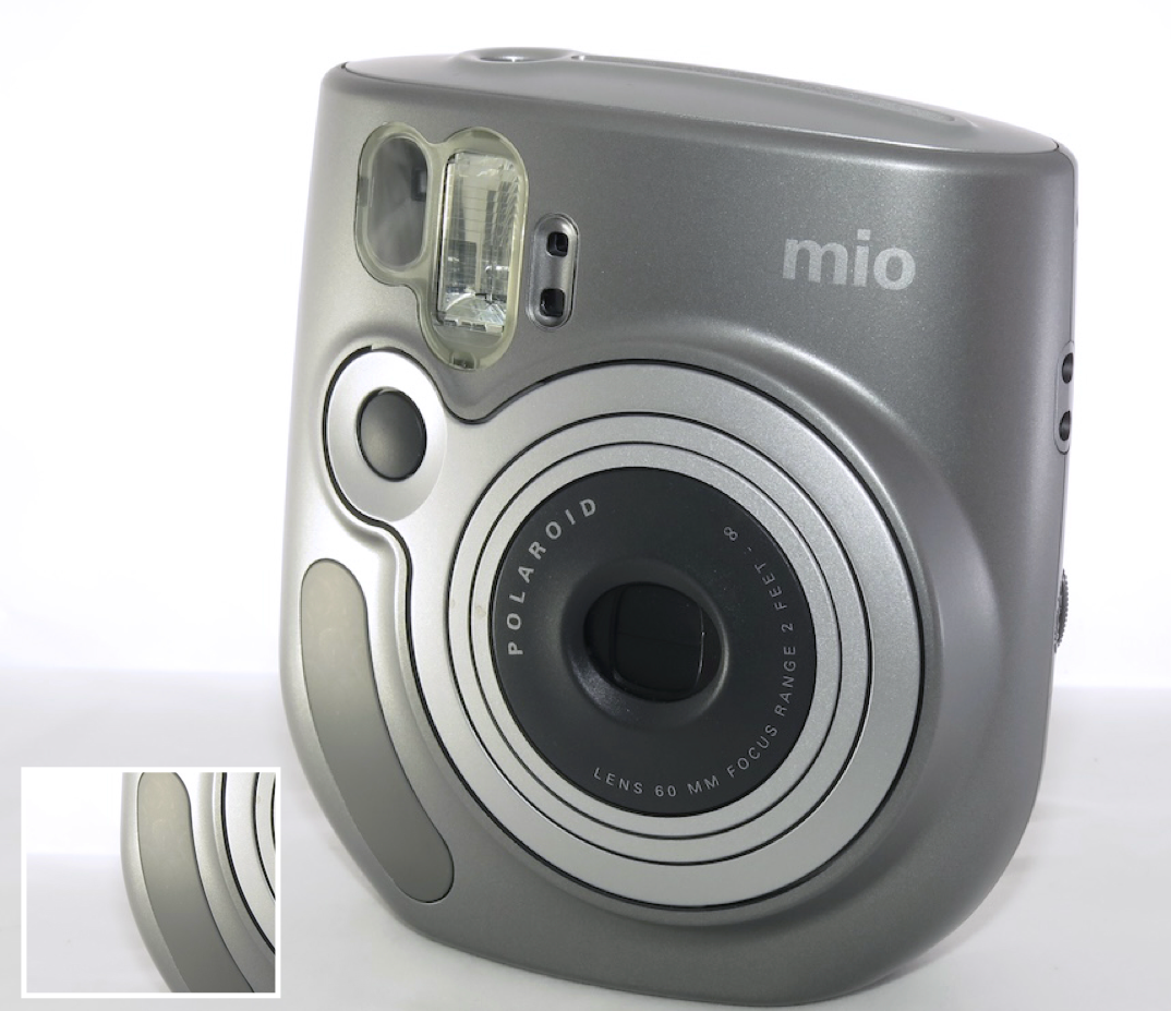 10204 | Polaroid mio color sample silver