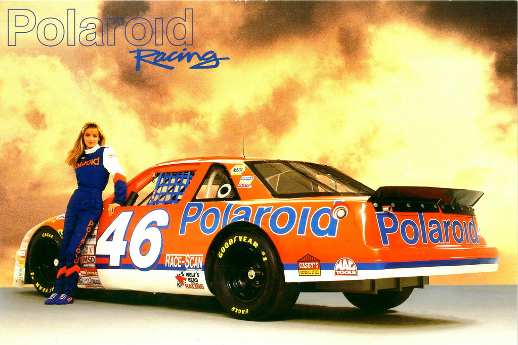 40641 | polaroid NASCAR shawna robinson sponsors 1993-1994
