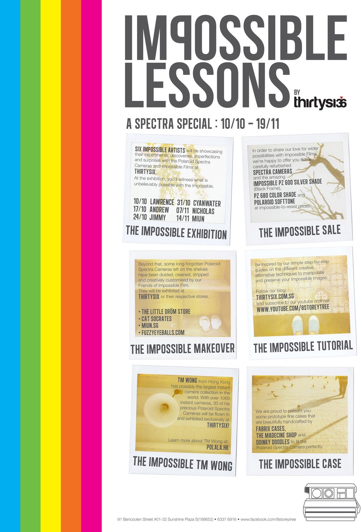 exhibition | 2011-10 impossible lessons - thirtysix Singapore