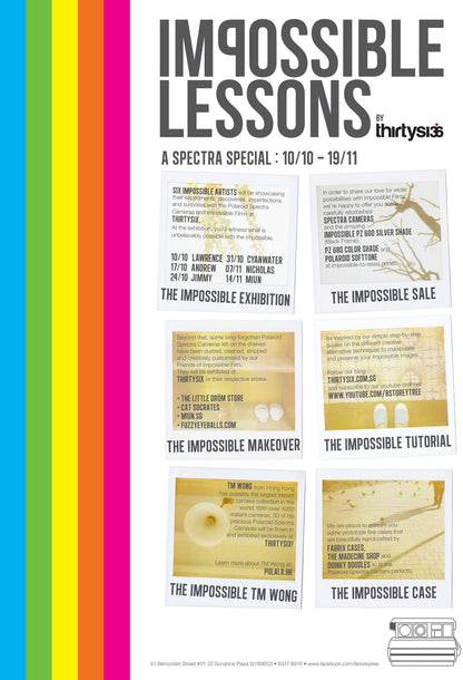 exhibition | 2011-10 impossible lessons - thirtysix Singapore