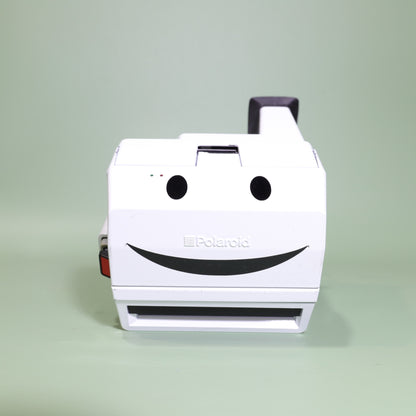 10042a  | one step flash SMILEY WHITE - polaroid originals