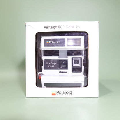 10042a  | one step flash SMILEY WHITE - polaroid originals