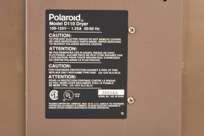 30021 | model D110 dryer