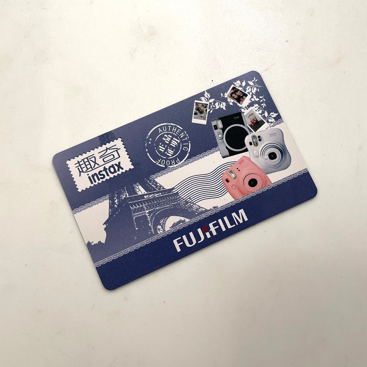 40131 | instax check club reg card - china market