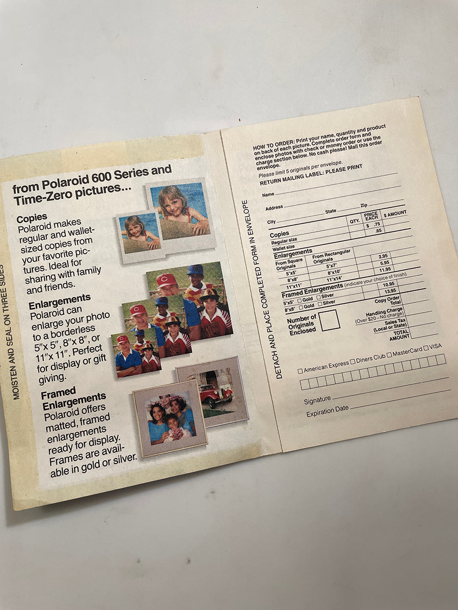 40111 | copy order mailer 50th | P3153-1