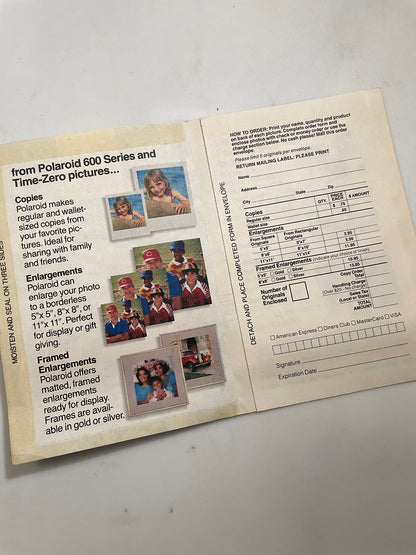 40111 | copy order mailer 50th | P3153-1