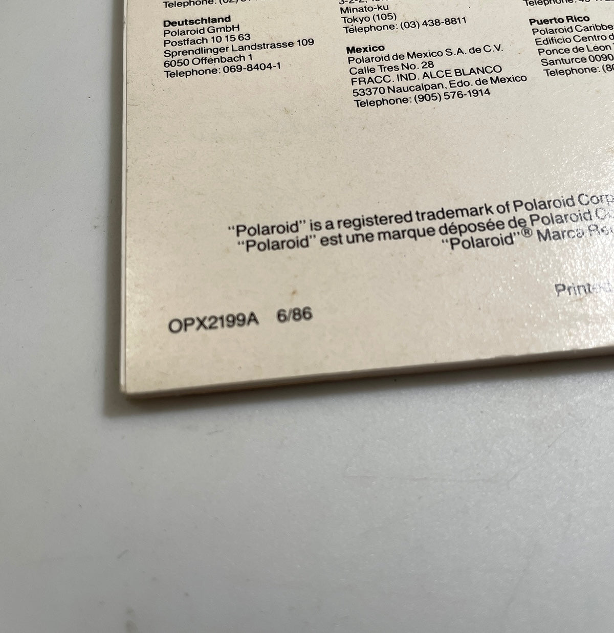 40112 | 600_02 spirit 600 | OPX 2199A 6/86