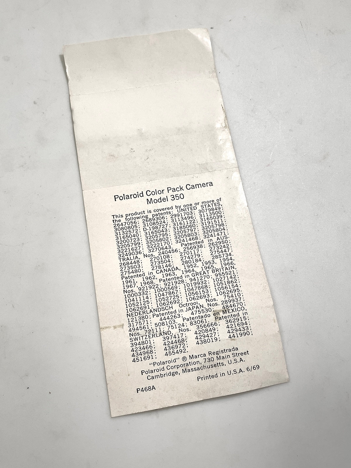 40111 | packfilm - your instruction book | P468A