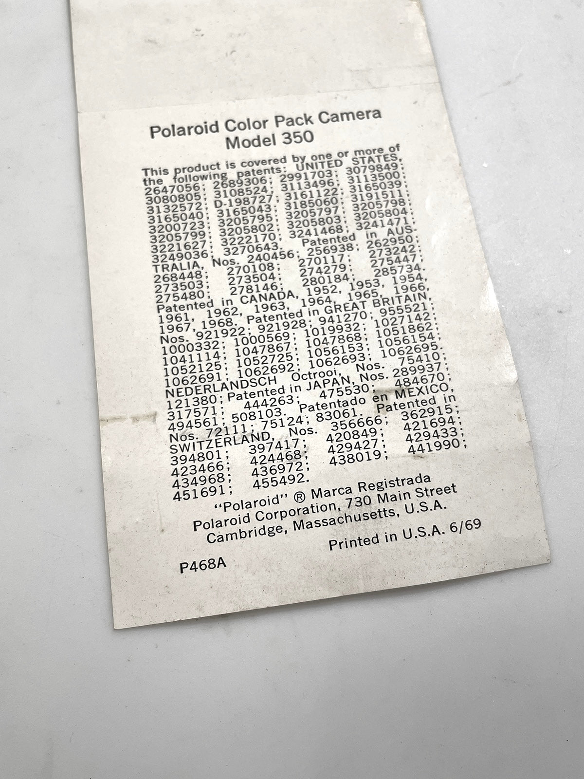 40111 | packfilm - your instruction book | P468A