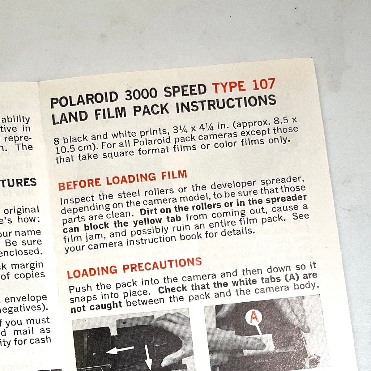 40111 | film packfilm 107 | P160L 7/71