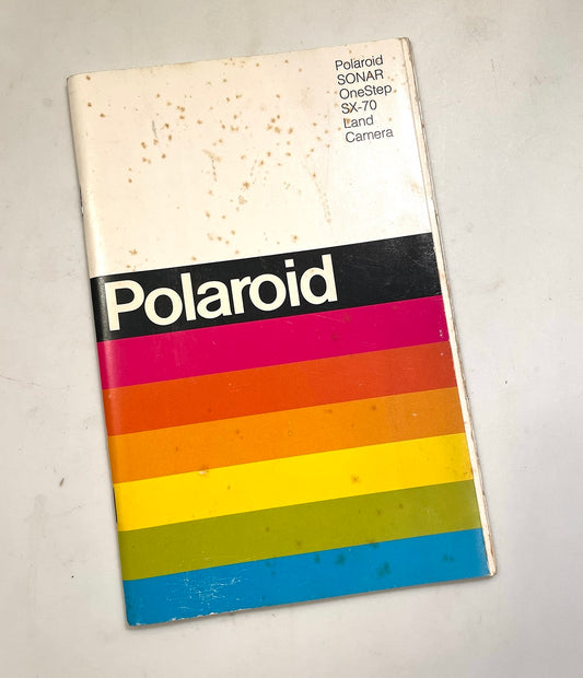 40112 | SX-70-sonar onestep (01) | P1536A 7/78 DA/WT