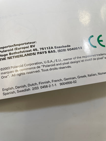 40112 | 600_06 one600 (01) | 2/03 0456-2-1-1 9004956-02