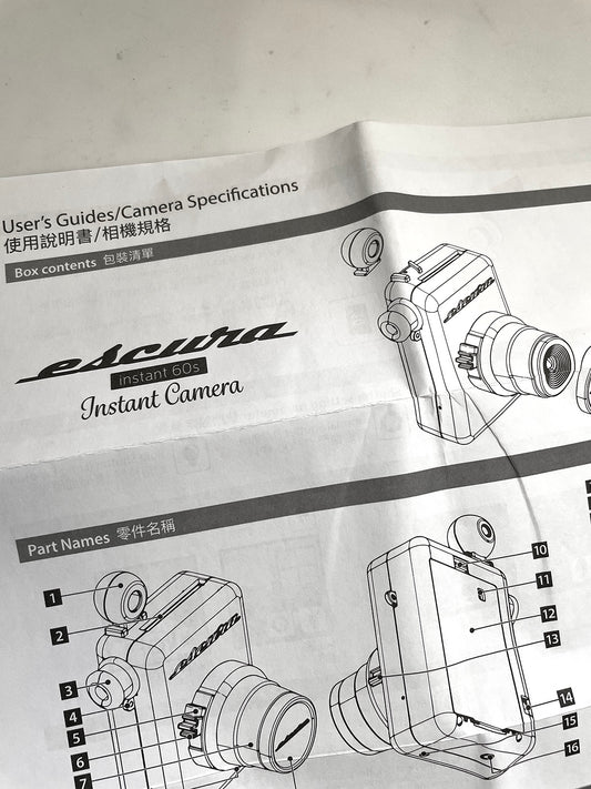 40133 | escura instant60s user’s guides | ES60M-EN-TC-2019-01