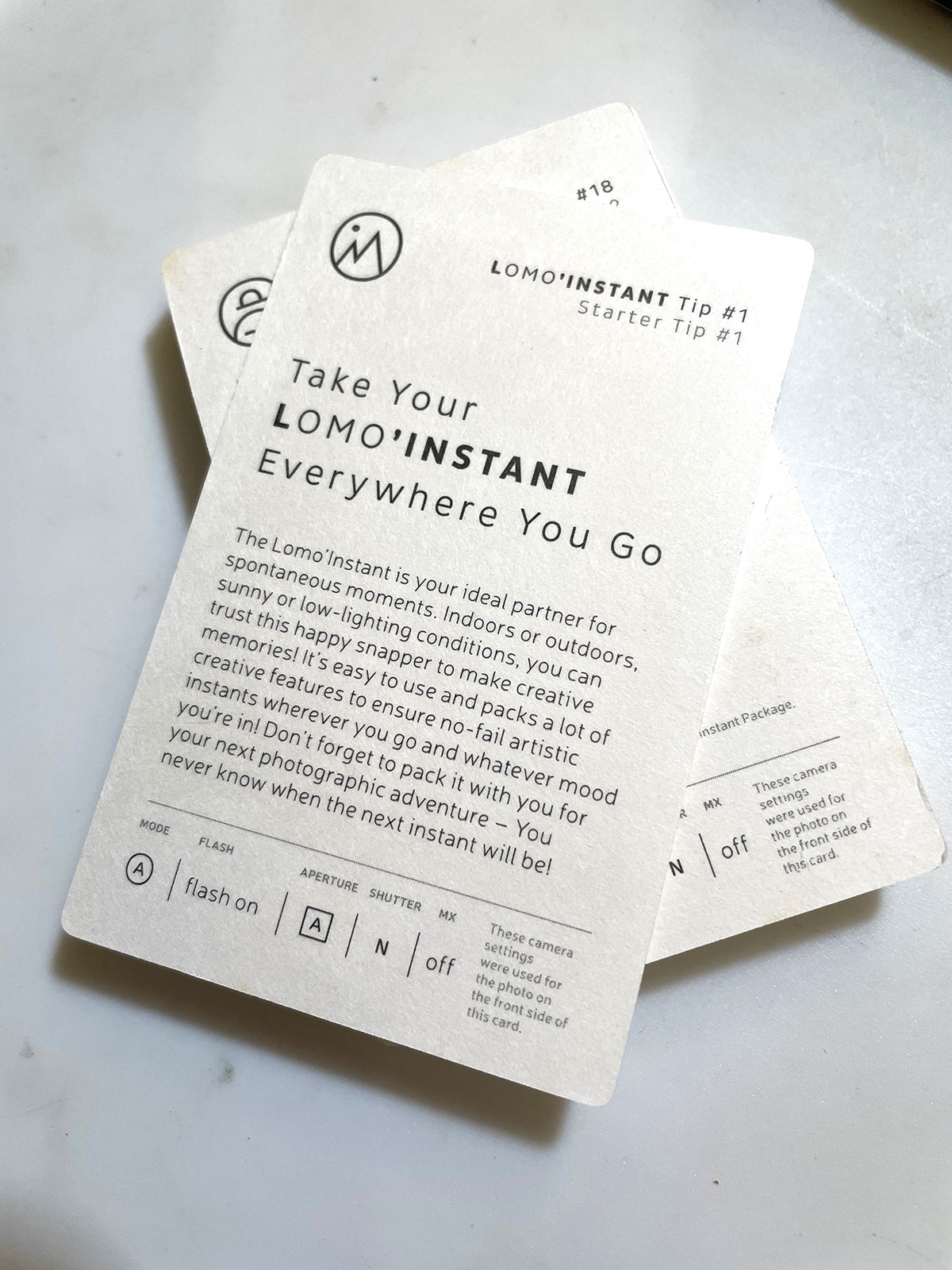 40133 | lomo instant (mini) tips card