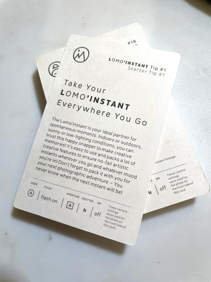 40133 | lomo instant (mini) tips card
