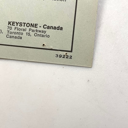 40113 | keystone warranty card | 39222