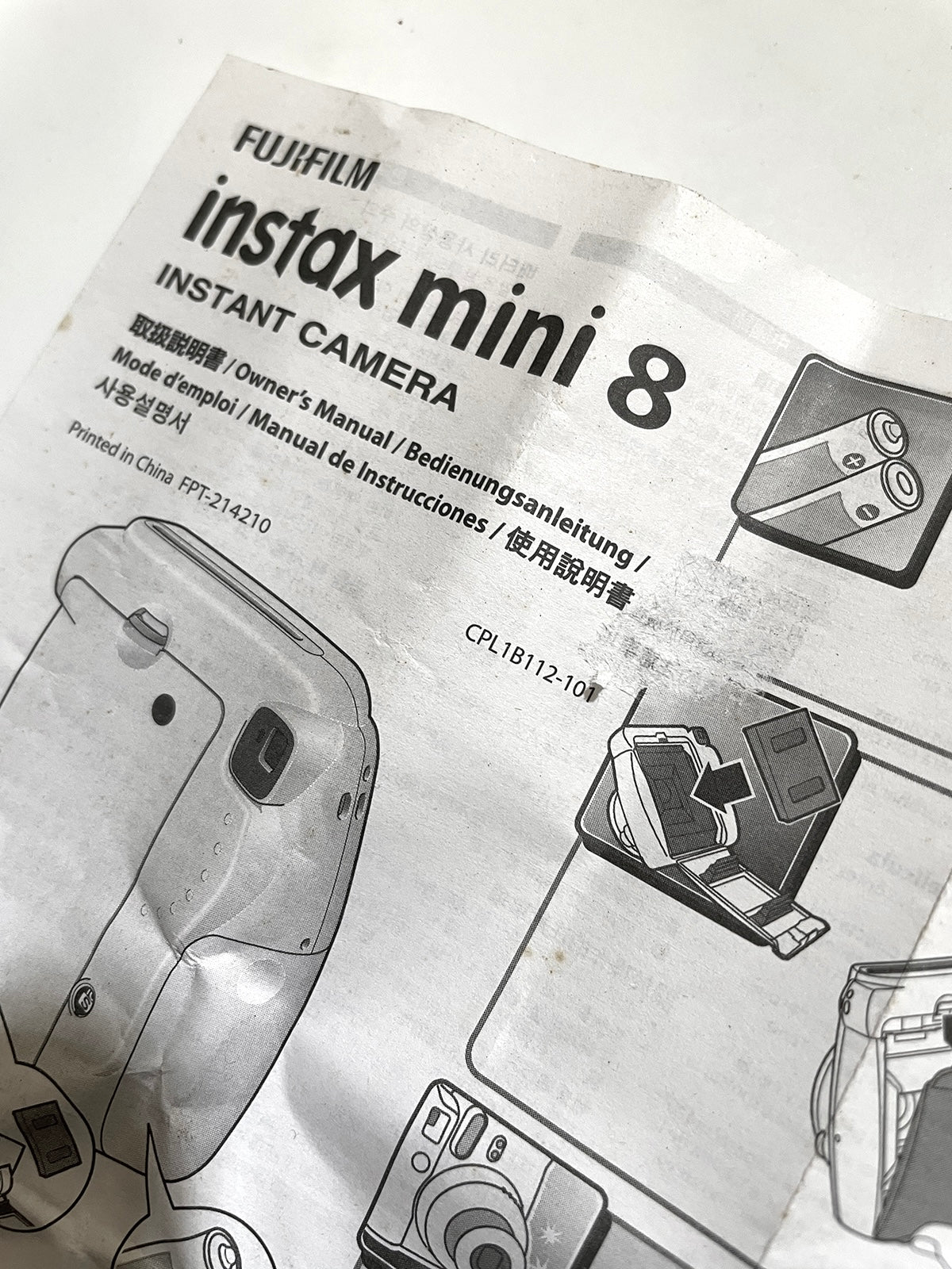40132 | instax mini 8 | FPT-214210 CPL1B112-101