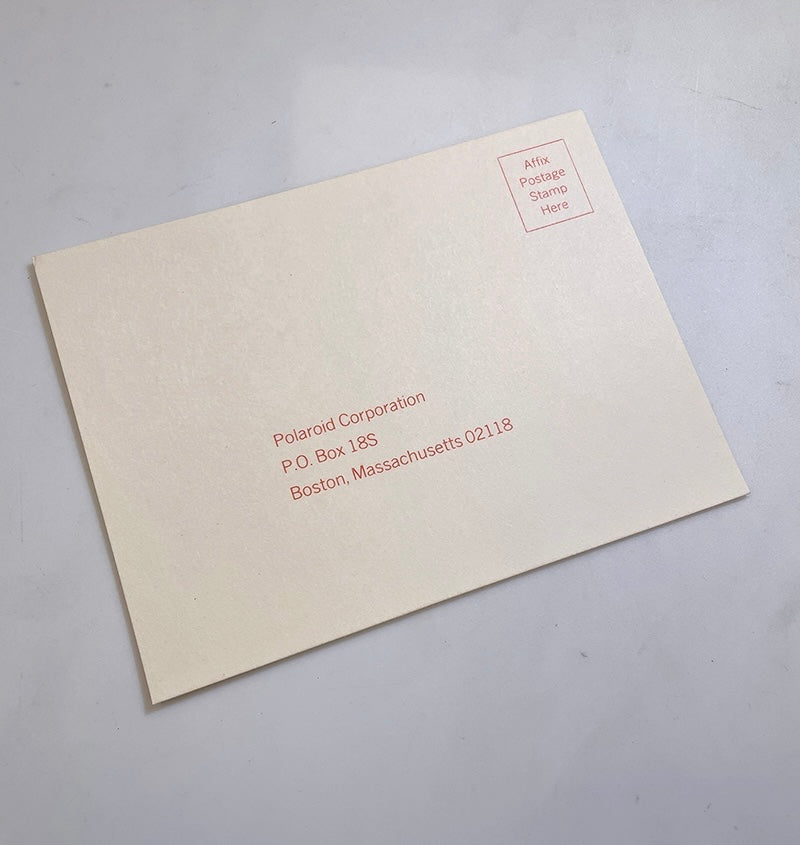 40111 | SX-70 reg card sonar onestep | P1537 4/78