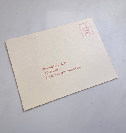 40111 | SX-70 reg card sonar onestep | P1537 4/78