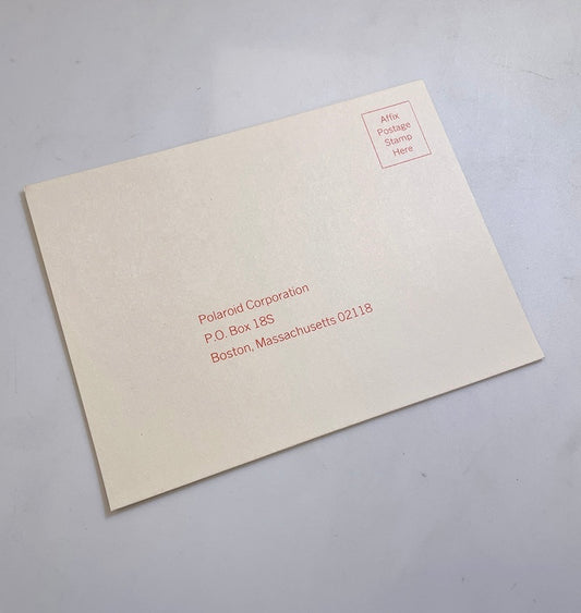 40111 | SX-70 reg card sonar onestep | P1537 4/78
