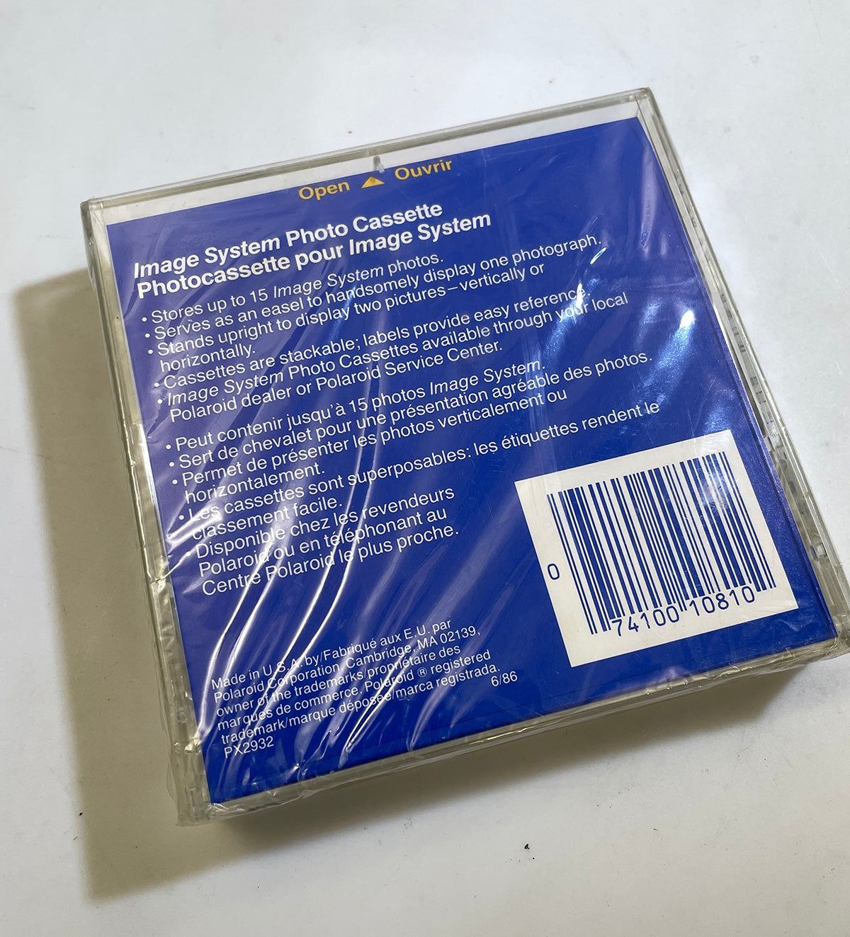 30051 | image system photo cassette | PZ2932 6/86