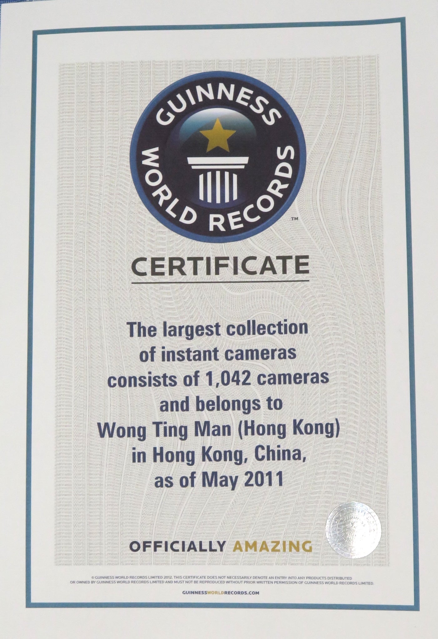 2011-04-21 | largest instant camera collections WR