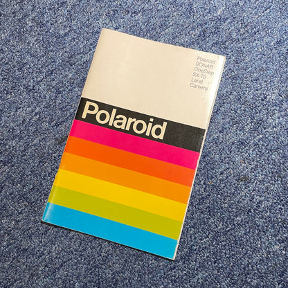 40112 | SX-70-sonar onestep P1536B 11/78 DA/WT
