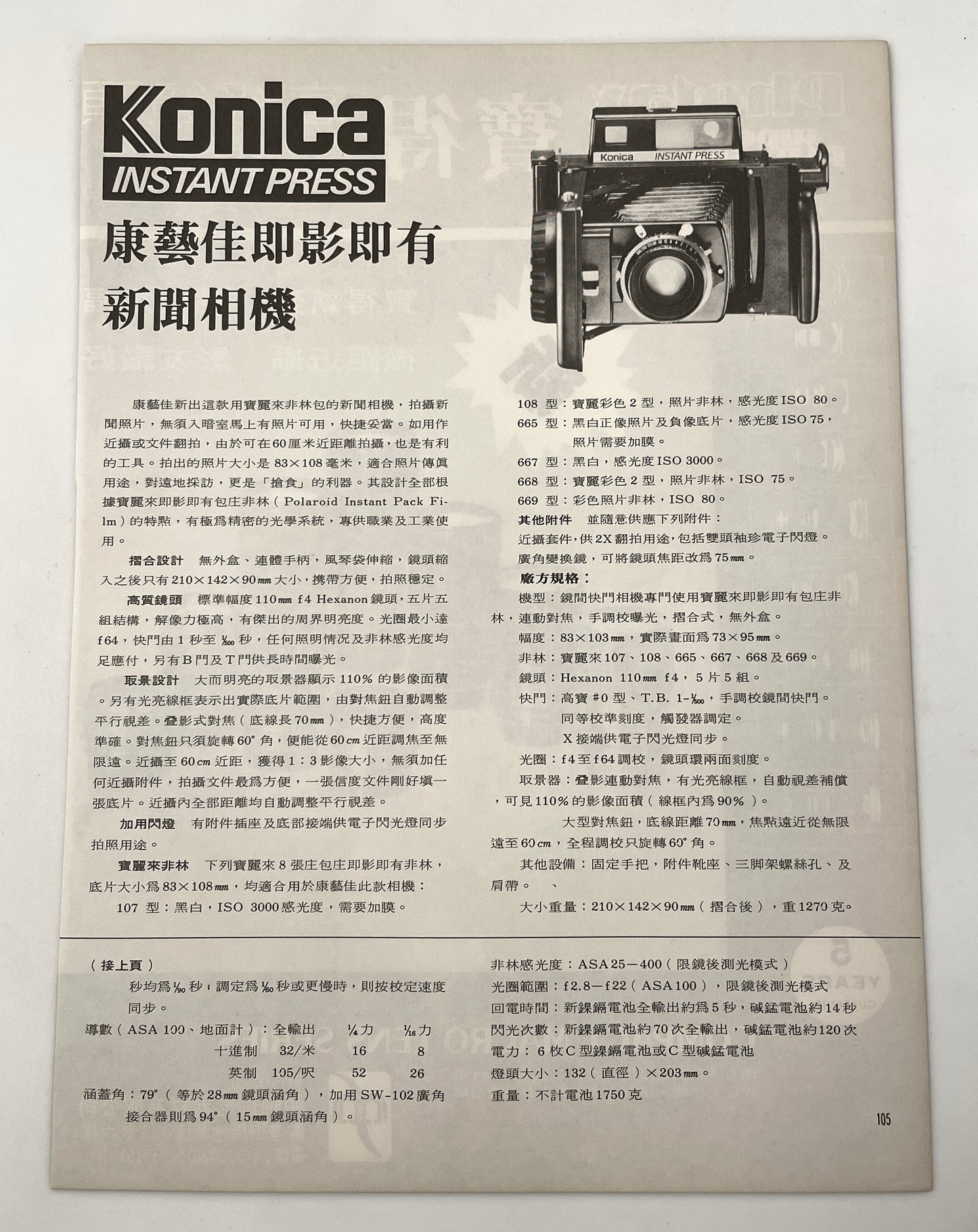 40032 | HK 1980s 004 konica instant press HK