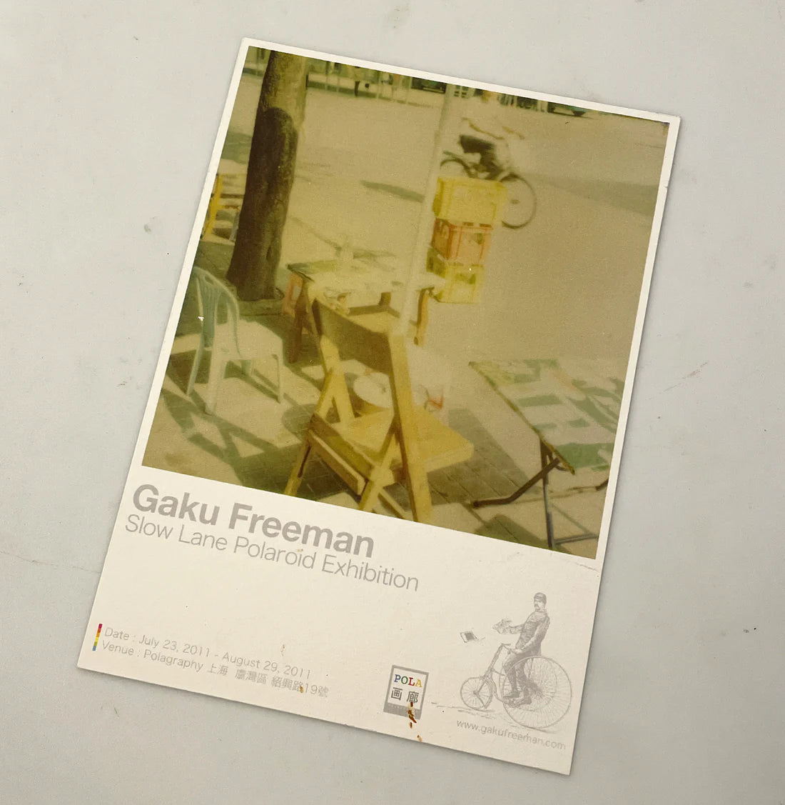 exhibition | 2011-07-23 slow lane polaroid - gaku freeman 上海
