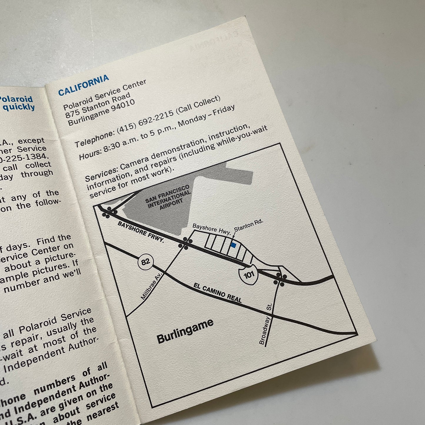 40111 | service center guide | P947D 10/73