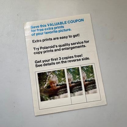 40111 | copy coupon - first 3 copies free | P1195C 2/78