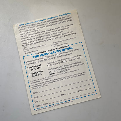 40111 | copy coupon - save up to 55% | P1195E 3/80