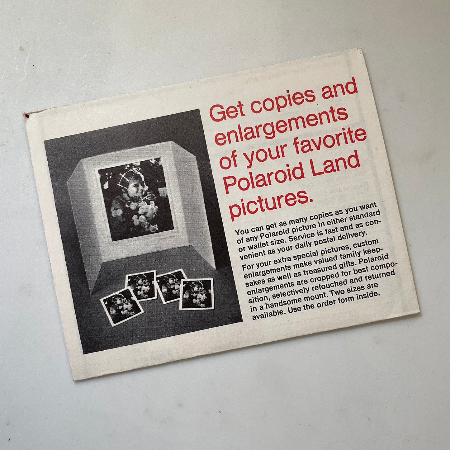 40111 | copy order mailer | P181G-1