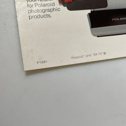 40111 | SX-70 #132 #119A | P1691
