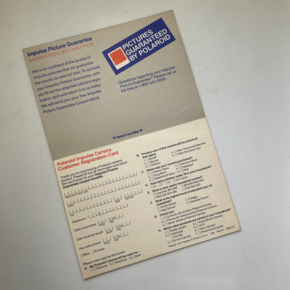 40111 | impulse reg card | 4/89 P4015A 789812/E