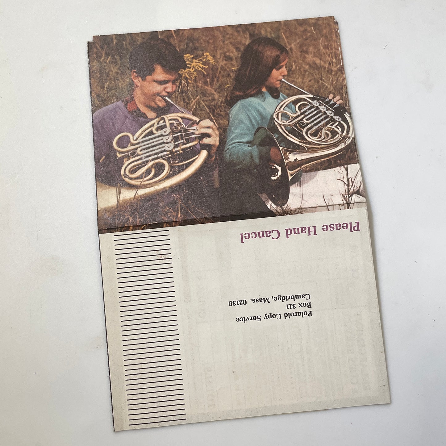 40111 | copy order mailer TBC 004 French horn
