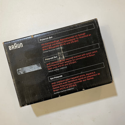 30325 | Braun Polaroid-set to 410VC / 370BVC