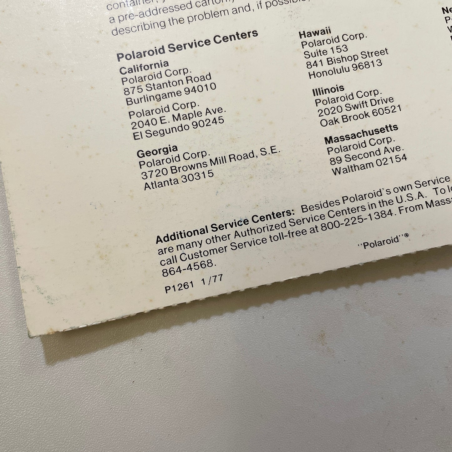 40111 | packfilm reporter SE reg card | P1261 1/77