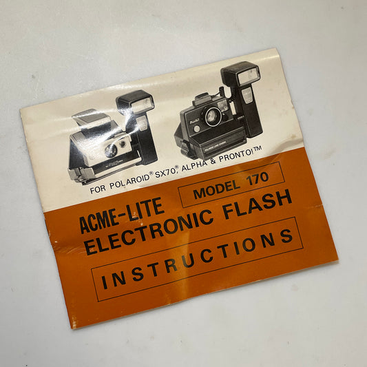 40112 | SX-70_z flash acme-lite model 170